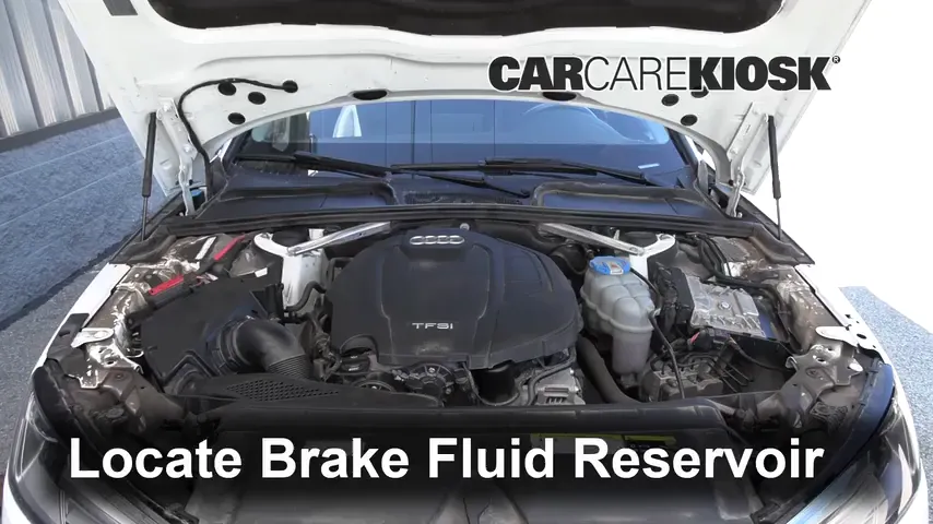 2017 Audi A4 Quattro Premium Plus 2.0L 4 Cyl. Turbo Brake Fluid